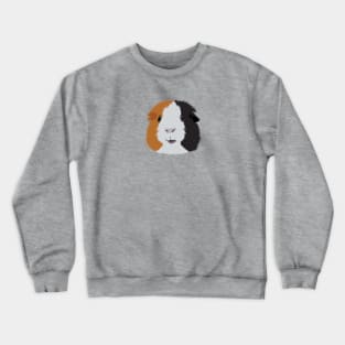 Orange, White, and Black Guinea Pig Crewneck Sweatshirt